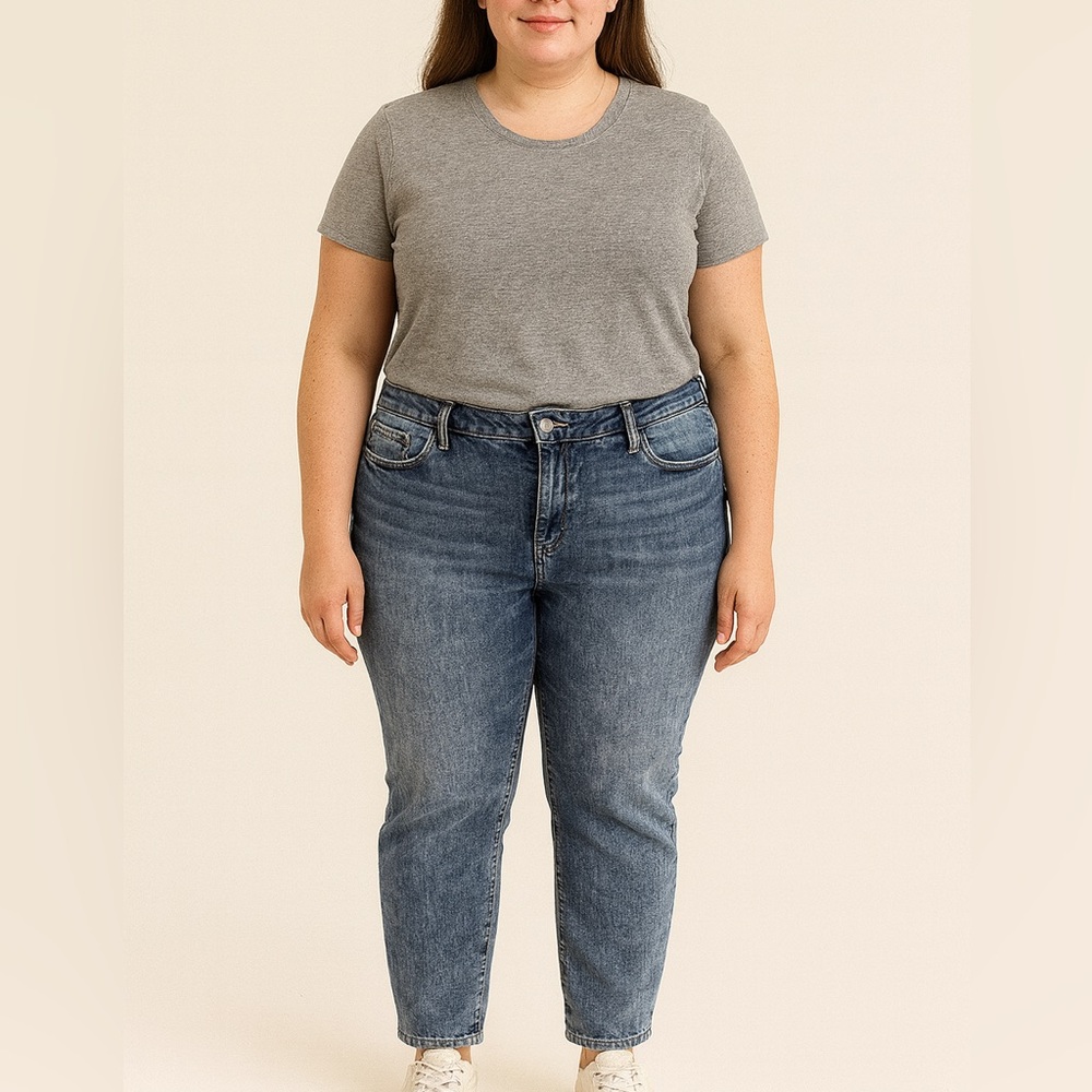 Signature by Levi Strauss Acid Wash Blue Skinny Jeans